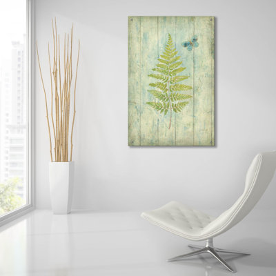 «Natural Floral 13 Butterfly» par Danhui Nai, art mural en verre acrylique