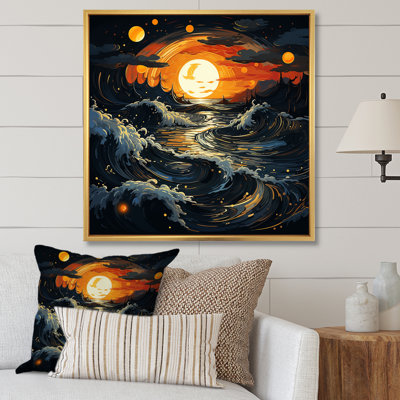 Starry Night Ocean Storm II - Classics, art mural