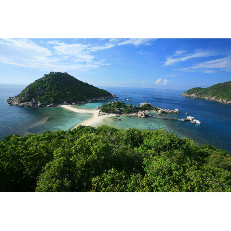 Koh Tao And Nagyuan by Think4photop - Wrapped Canvas Print, 30cm H x 46cm W x 3.8cm D