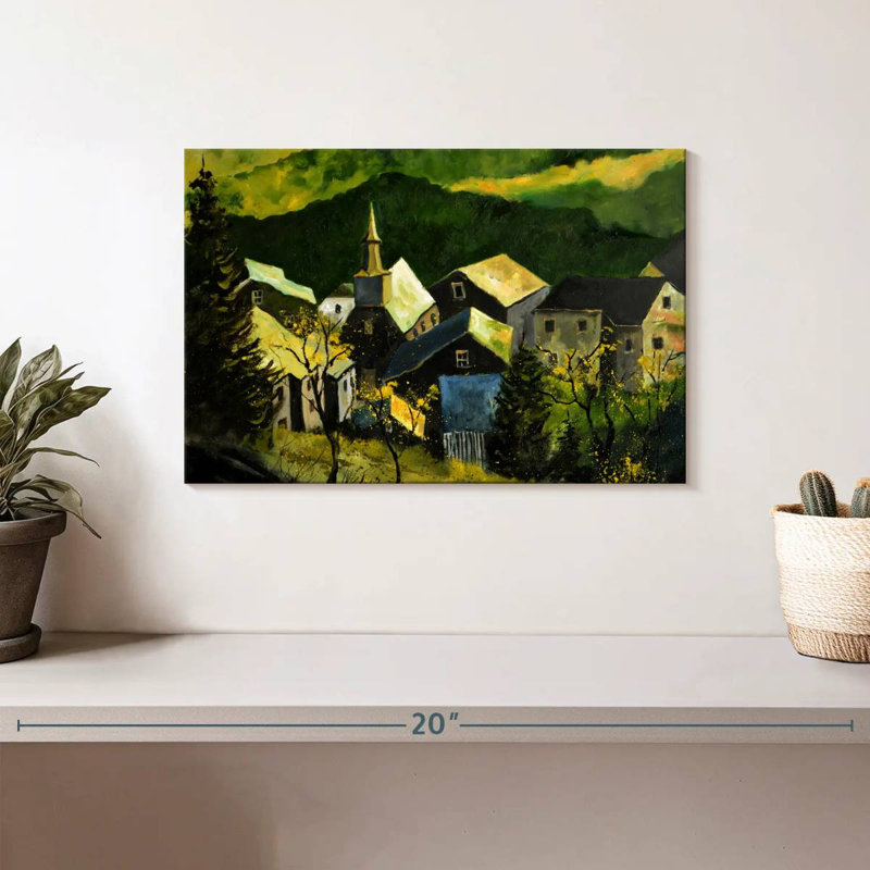 Alvord, vieille ville irlandaise, H 8 po x l 12 po