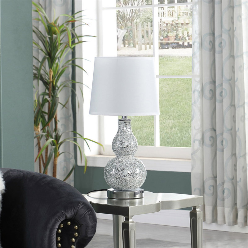 Lampe de table en polyrésine 19,5 po