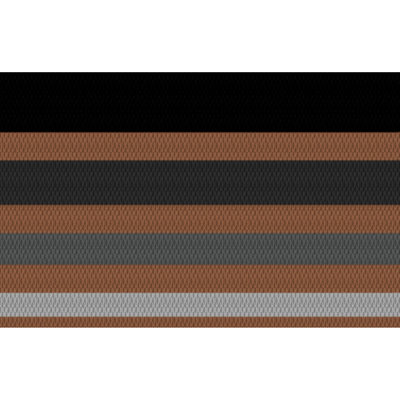Neighburly Non-Slip Striped Doormat