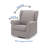 Reston Nursery Glider Swivel Rocker Chair-41170568