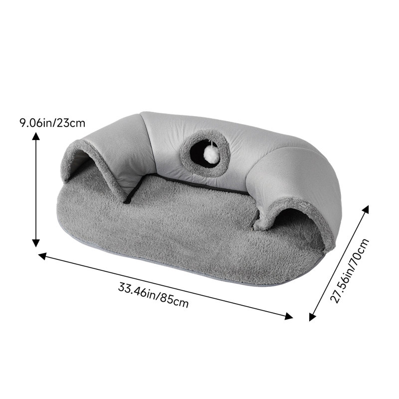 Nest Pet Bed, 23cm H x 85cm W x 70cm D