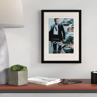 Casino Royale One Sheet by James Bond - Single Picture Frame Print