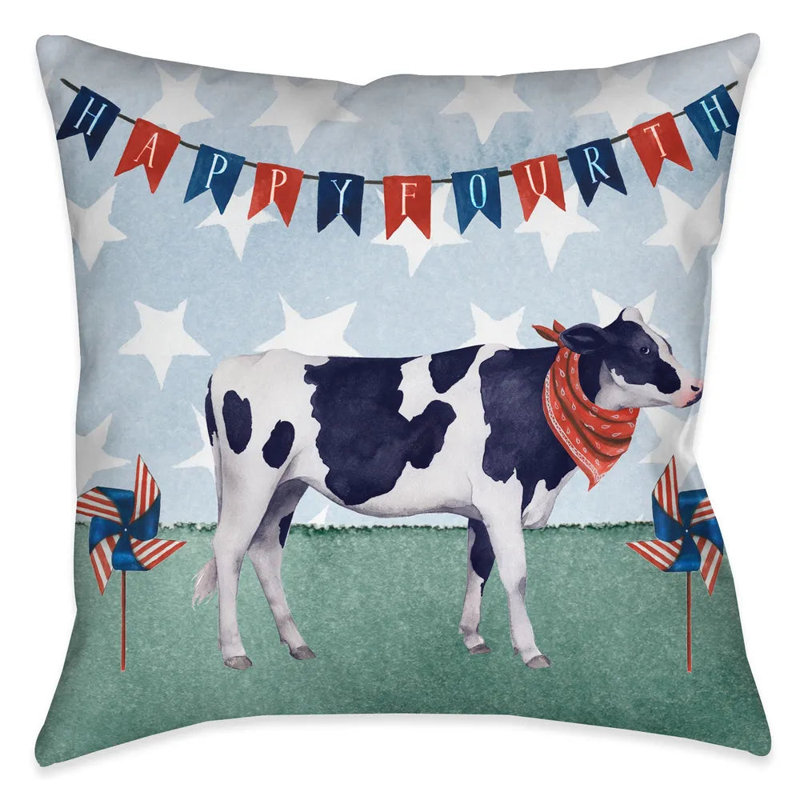 American Barn II Polyester Throw Pillow