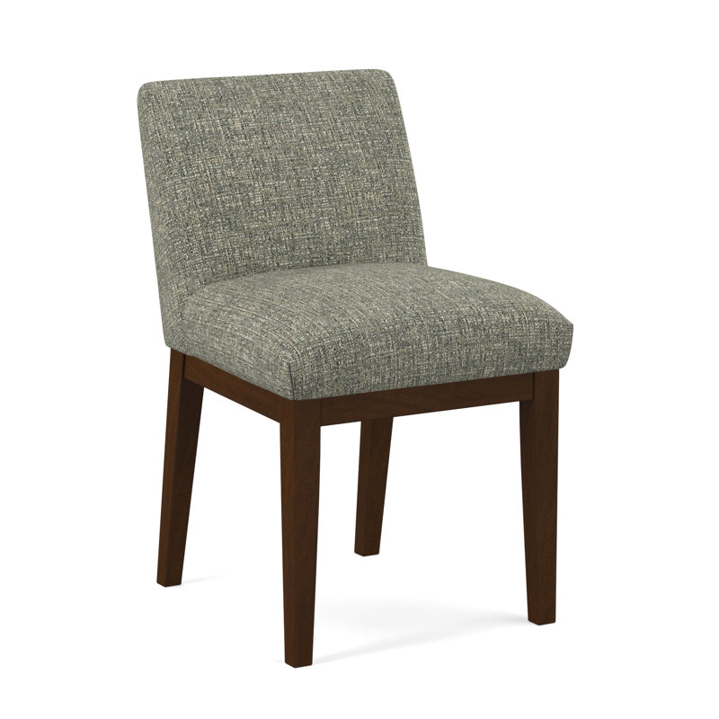 Upholstered Dining Chair, Applause Float The Boat, Pecan