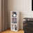 Narielle 11.8"W Narrow Bookcase-1283936239-1337919929