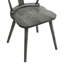 Ensemble de 2 chaises de ferme, chaises d'appoint en bois pour la cuisine et la salle à manger-1095245098