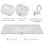 Ensemble de meuble-lavabo 36 po avec lavabo, 1 armoire et 3 tiroirs-359304293
