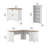 Khadesha 3 Piece Computer Desk Office Set-69038865