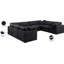 Canapé modulaire de coin rembourré 8 pièces Itala-94482593