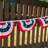 6 Panel Patriotic Pleated Fan Bunting String