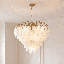 Boa 9-Light Chandelier in Warm Brass by Breegan Jane