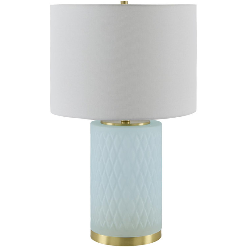 Lampe de table Keidenel, Bleu
