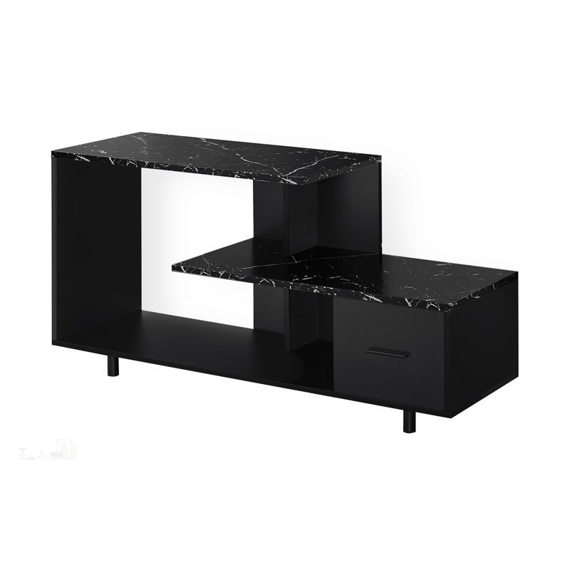 Stylish TV Stand with Ample Storage and Versatile Design for Any Room, Combining Elegance and Functionality, Black