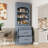 TOPMAX Modern 83.7Inch High Kitchen Pantry-160303663