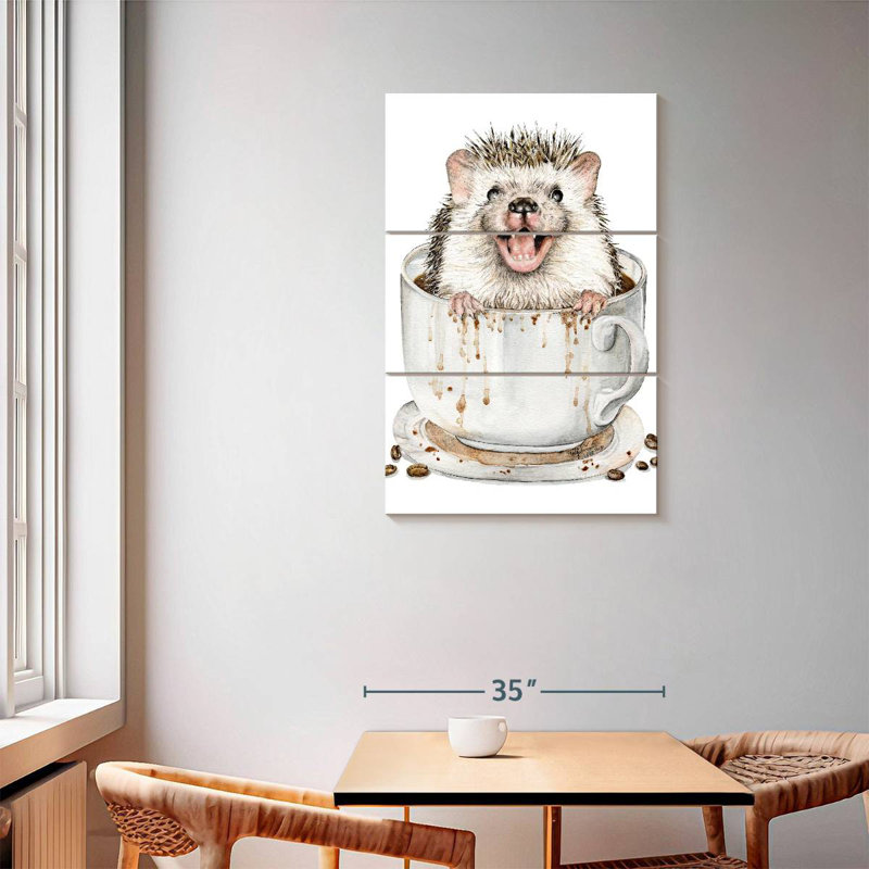 Ketti Coffee Hog, 57" H x 36" W