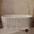 Delice 67" Freestanding Concrete Bathtub In Sand, Drain Included