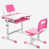 Pink is out of stock selected