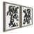 Cadre en papier gris