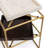 Marble Tray Top End Table