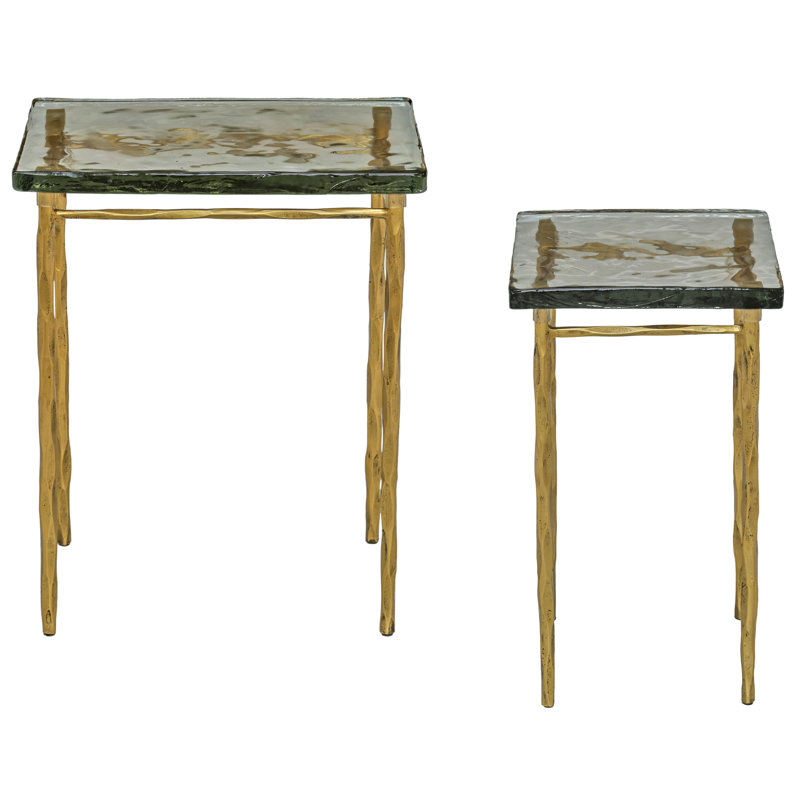 Tables gigognes en verre Mckenzie