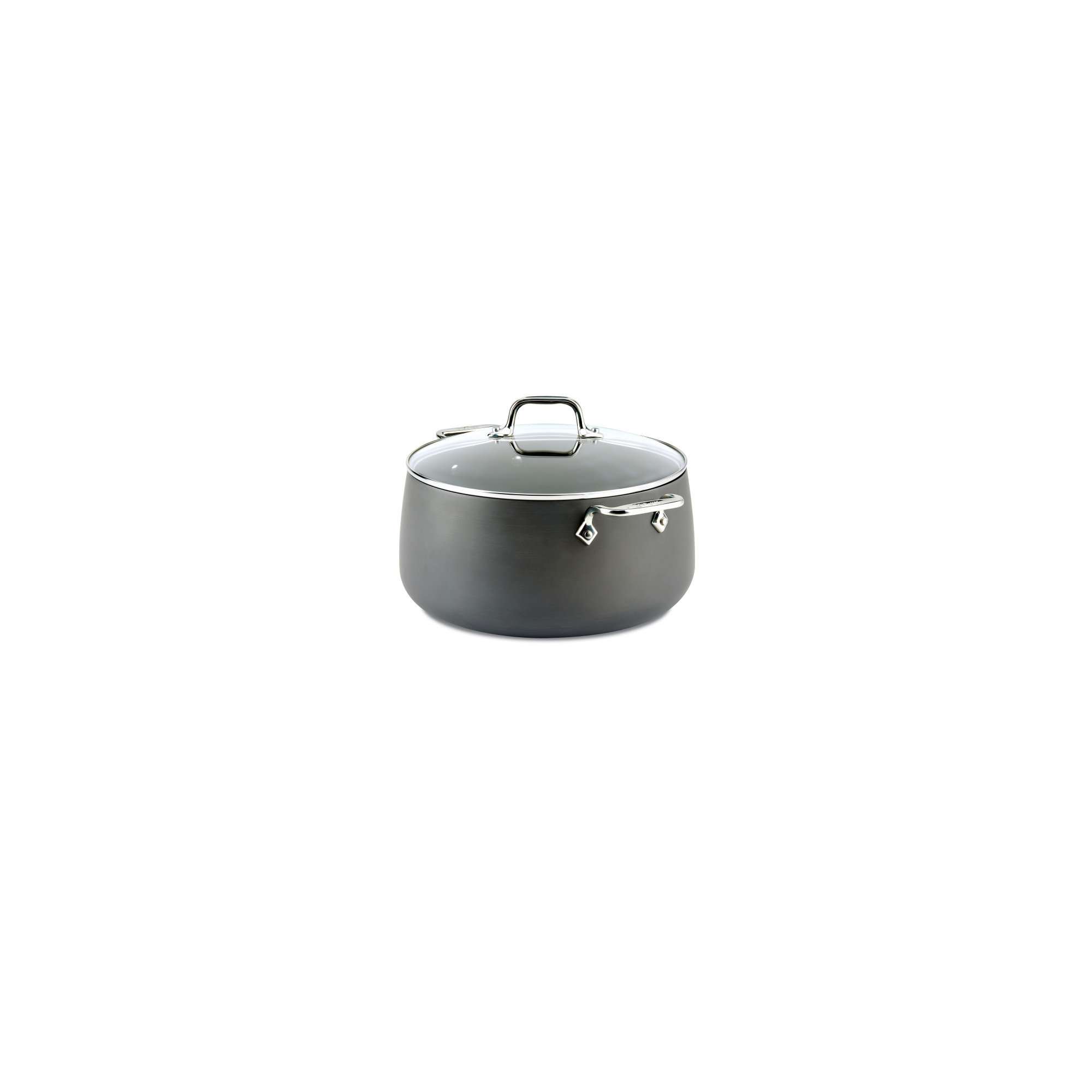 Ha1 Aluminum Stock Pot with Lid, 8 qt.