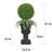 41" Topiary Boxwood Artificial Tree