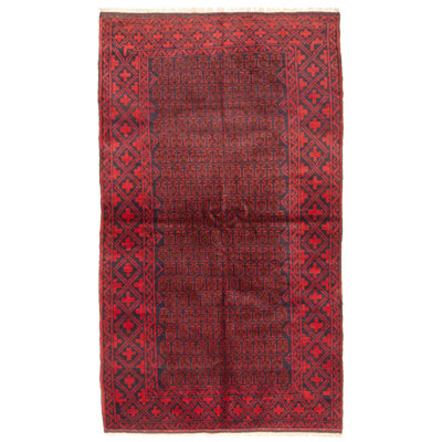 Tapis brun Hebden 3 pi 5 po x 6 pi 2 po