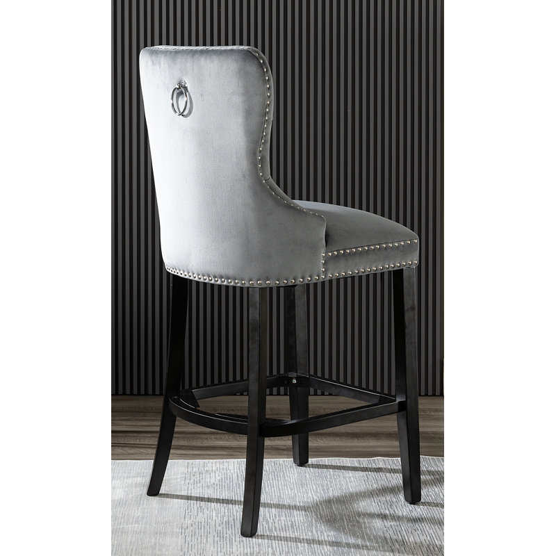 Cantu Bar Stool, Grey