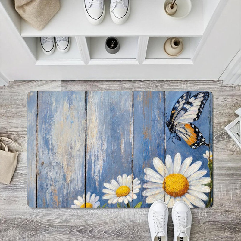 Paillasson Daisies Butterfly