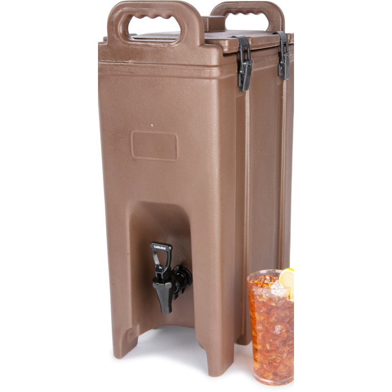 Cateraide 640oz. Beverage Dispenser, Brown