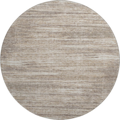 Premium Machine Washable Prisco Taupe Rug