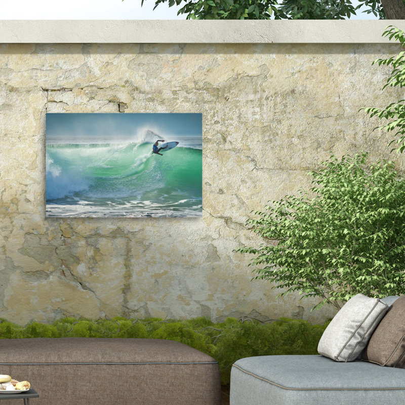 «Hossehor Pro 2013 on Canvas» par Arnaud Beau, reproduction, H 22 po x l 32 po