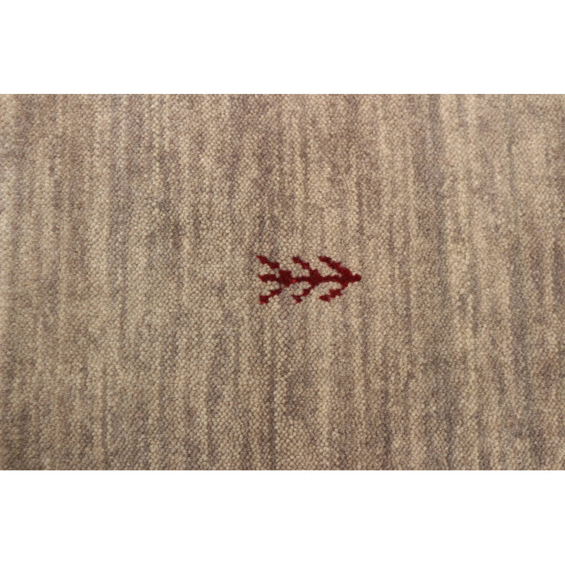 Kashkuli Gabbeh Grey Rug 2'7" x 7'6"