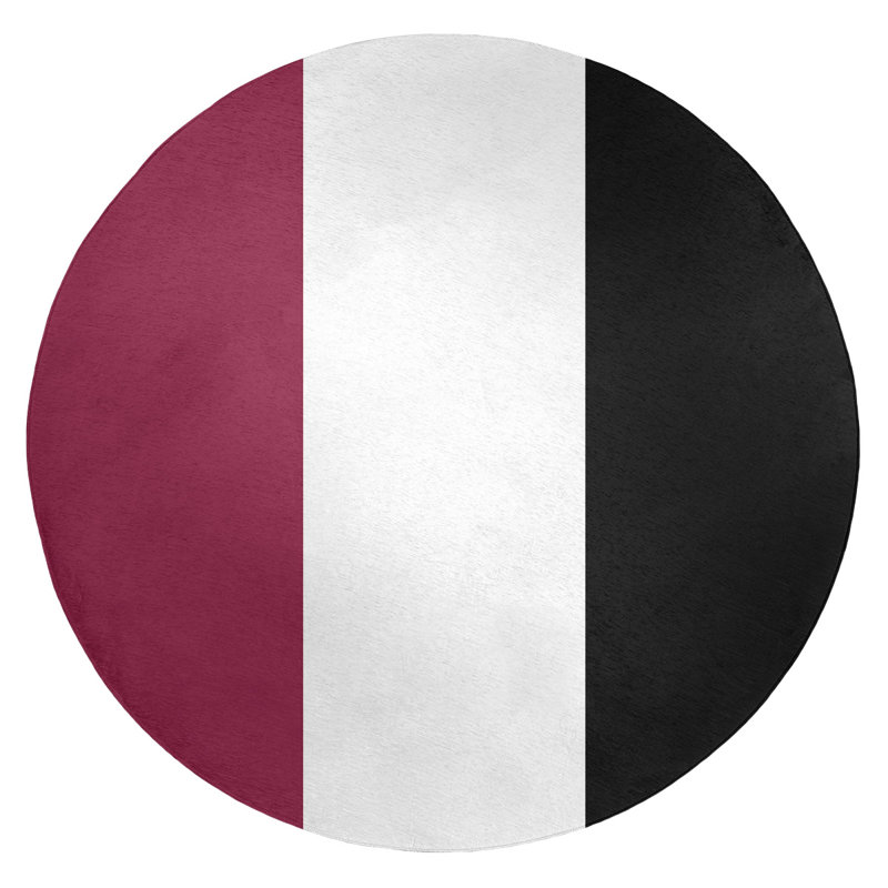 Chenille Indoor Rug, Round 5'