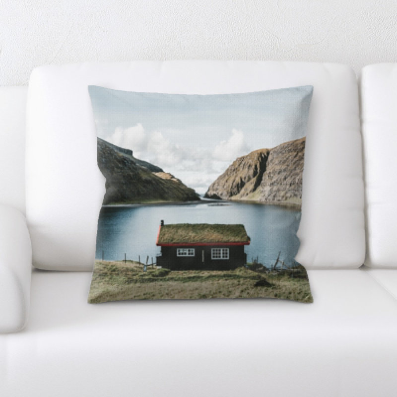 Weinberg Microsuede Throw Pillow