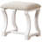 Unique Modern Bedroom Vanity Set W Stool Foldable Mirror Drawers White Color MDF Veneer 1Pc Vanity Furniture-49198927