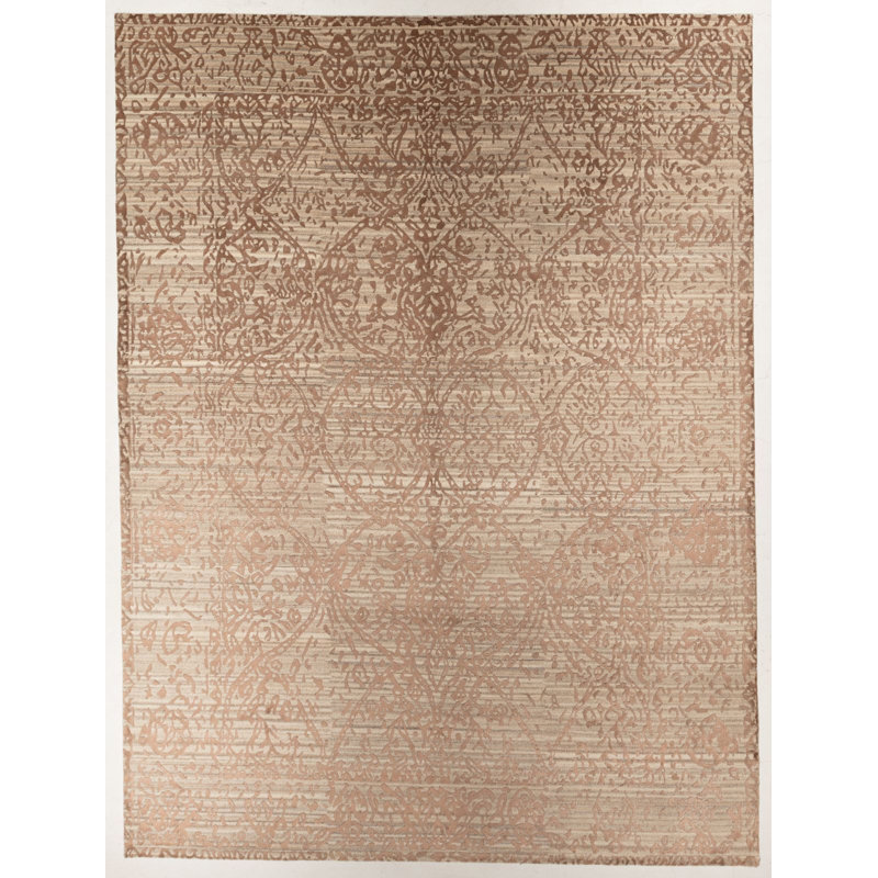 Hand Knotted Floral Rug
