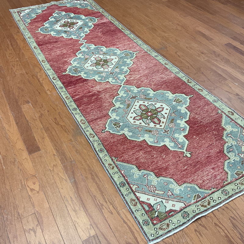 Dakota Fields Handmade Turkish Oushak Wool Runner
