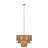 Dimension Dimmable Tiered Chandelier