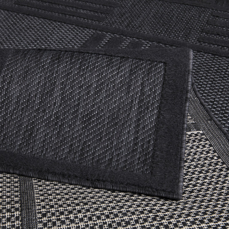 Kyeir Plaid Area Rug, Rectangle 80 x 150cm