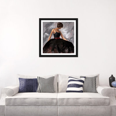 « soirée out », impression sur toile