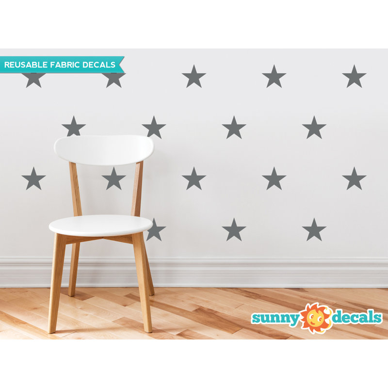 30 - Piece Wall Sticker / Decal, Charcoal