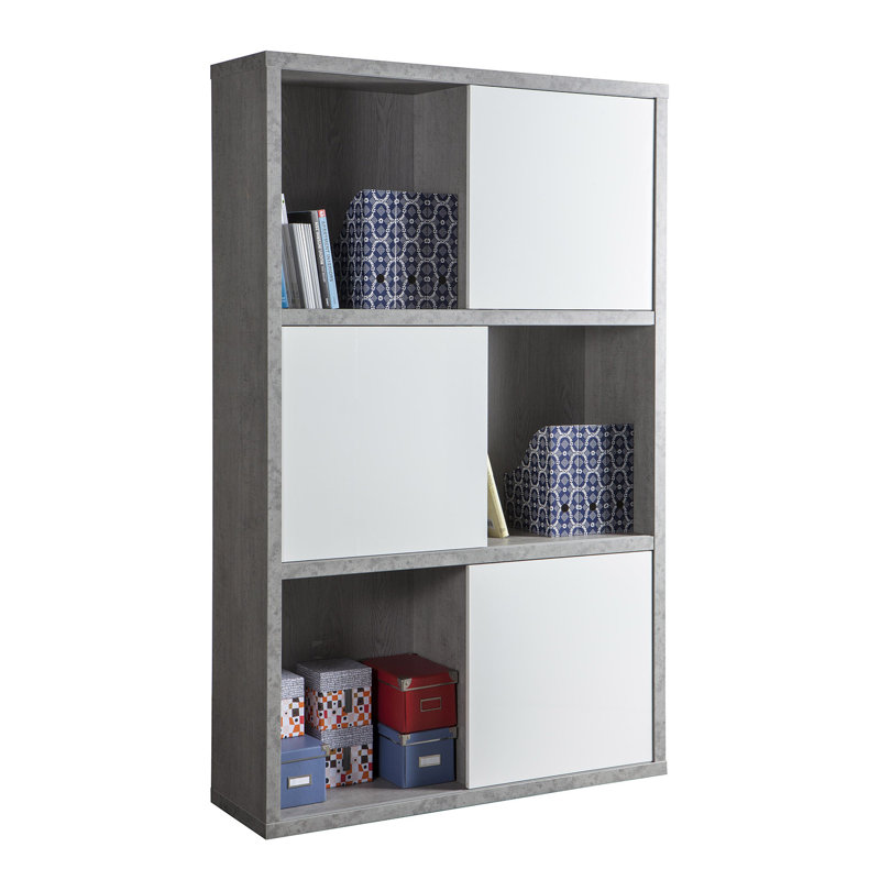 Pratico 195 cm H x 120 cm W Cube Bookcase