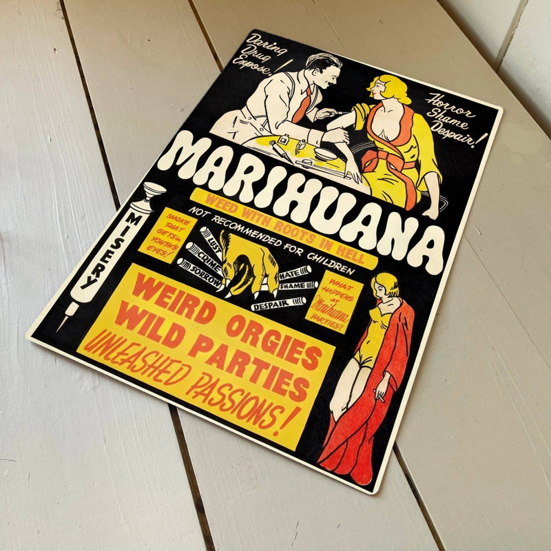 British Metal Sign Conpany Wall Décor, 20cm H x 15cm W