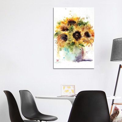 " Sunflower Vase " by Dean Crouser