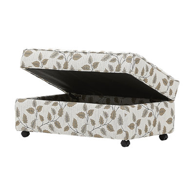 Repose-pieds avec rangement 42 po avec roulettes - Automne Greenthumb
