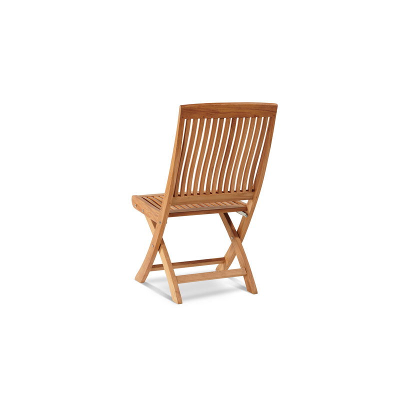 Folding Teak Patio Dining Chair